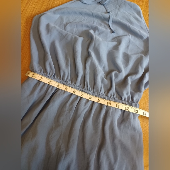 NWT Show Me Your MuMu Heather Halter Blue Dress size XL - Picture 12 of 13